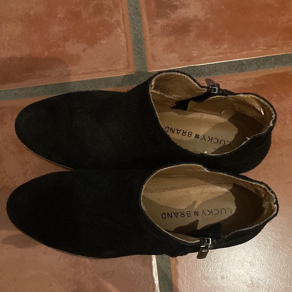 **Lucky Brand Basel Ankle Boot | Women's Fashion Boots** - Picture 6 of 7